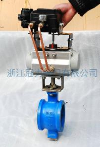 氣動V型調(diào)節(jié)球閥能為工業(yè)干什么？