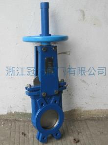 手動刀閘閥操作輕便靈活,很方便的哦！