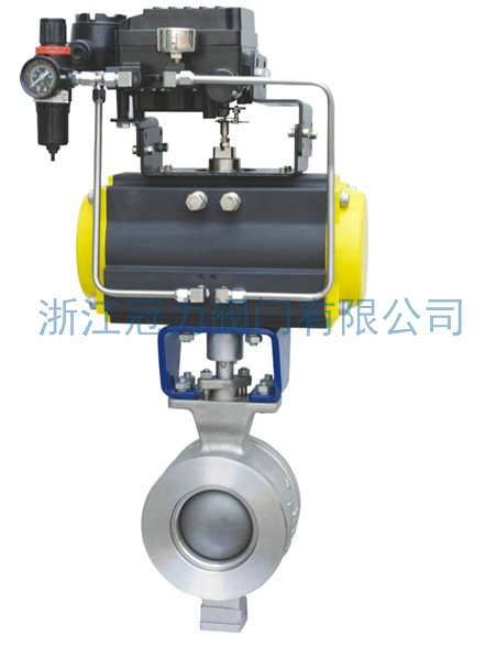 壓縮空氣，V型球閥的動(dòng)力